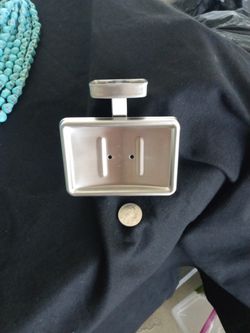 Stainless Steel Soap Dish Wall Mount 4"X4"x2"