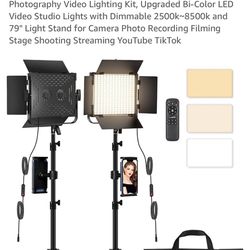 Photography Video Continuous Output Lighting Kit 