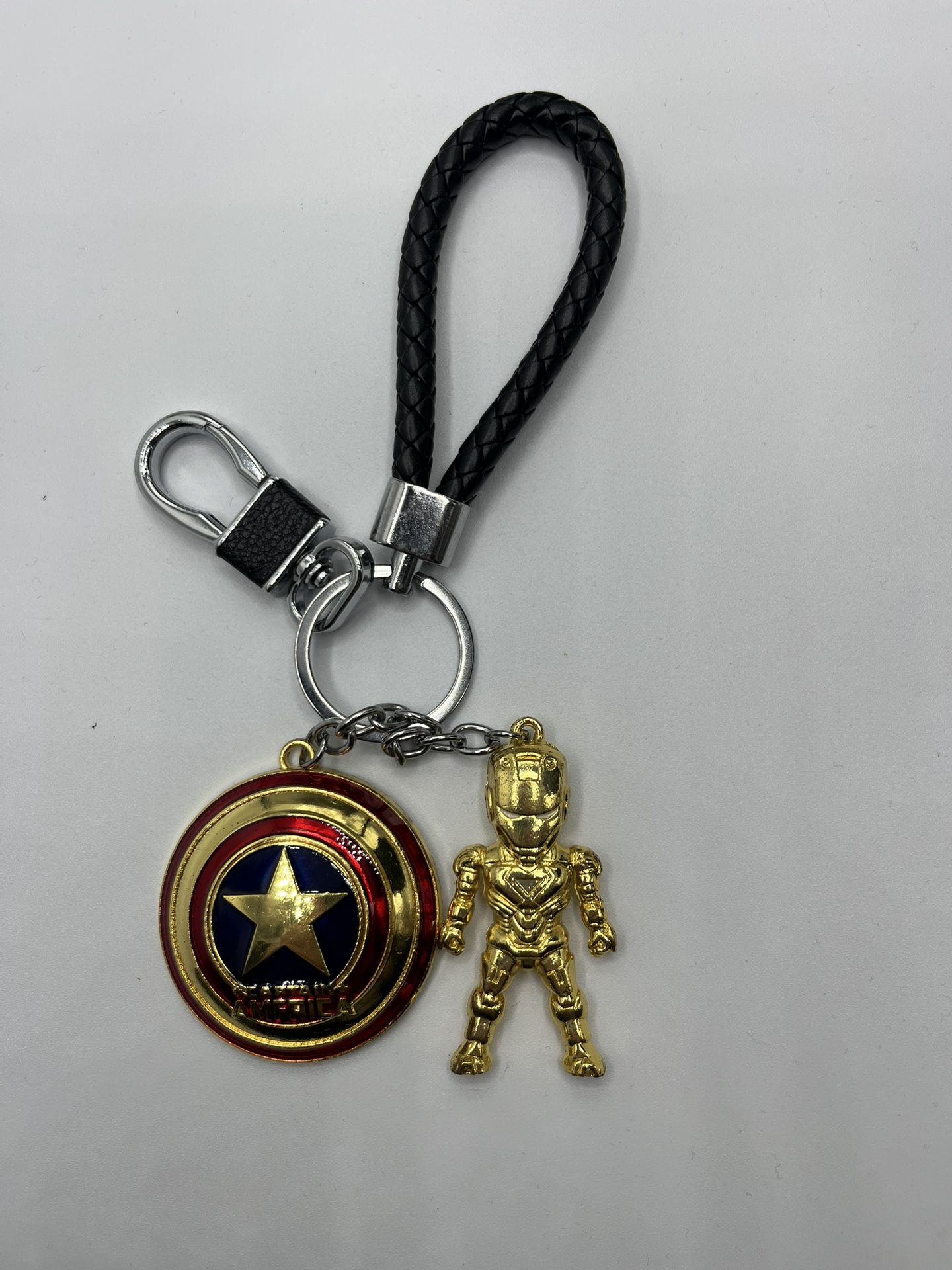 Captain America Metal Stainless Steel Keychain