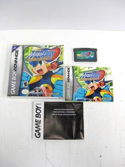 Mega Man Battle Chip Challenge Nintendo Game Boy Advance 2004 Game CIB