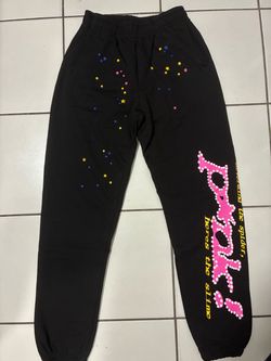 Black sweatpants sp5der