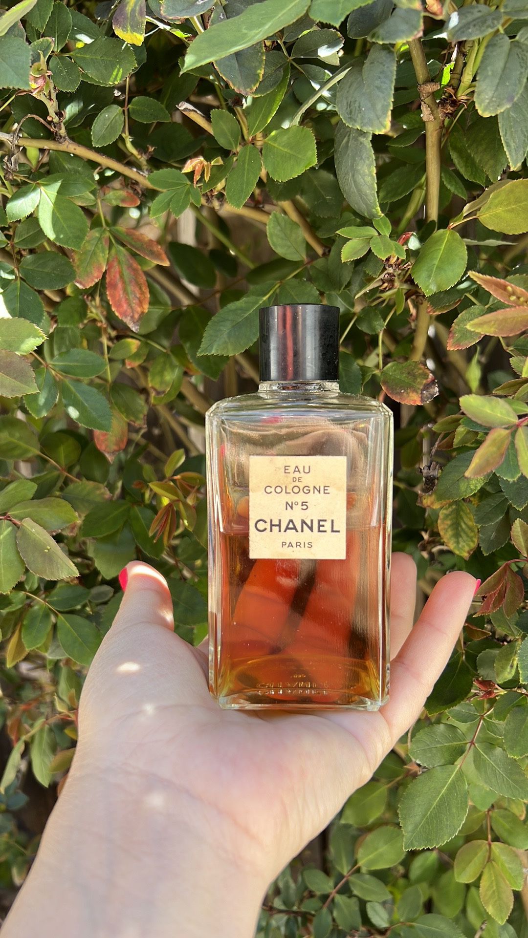 Vintage Perfume Bottles Chanel No 5 Creation White Linen Set 