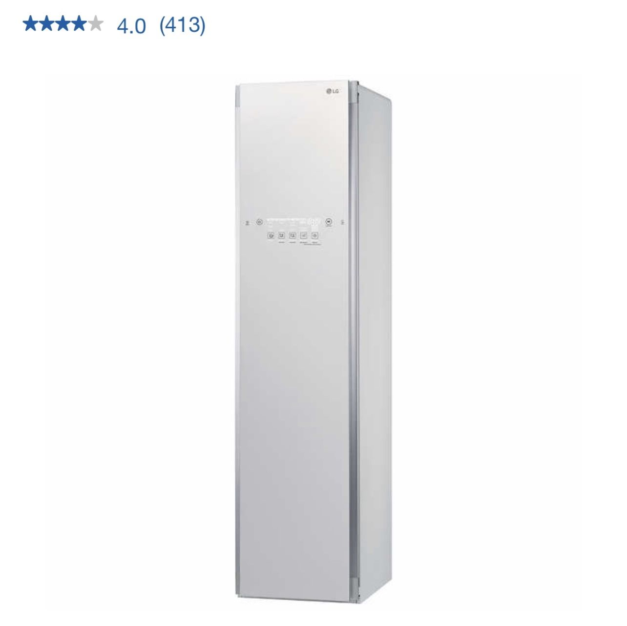 LG Styler Smart Wi-Fi enabled Steam Closet with TrueSteam and Moving Hangers