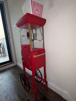 Pop corn machine with buckets (best offer )