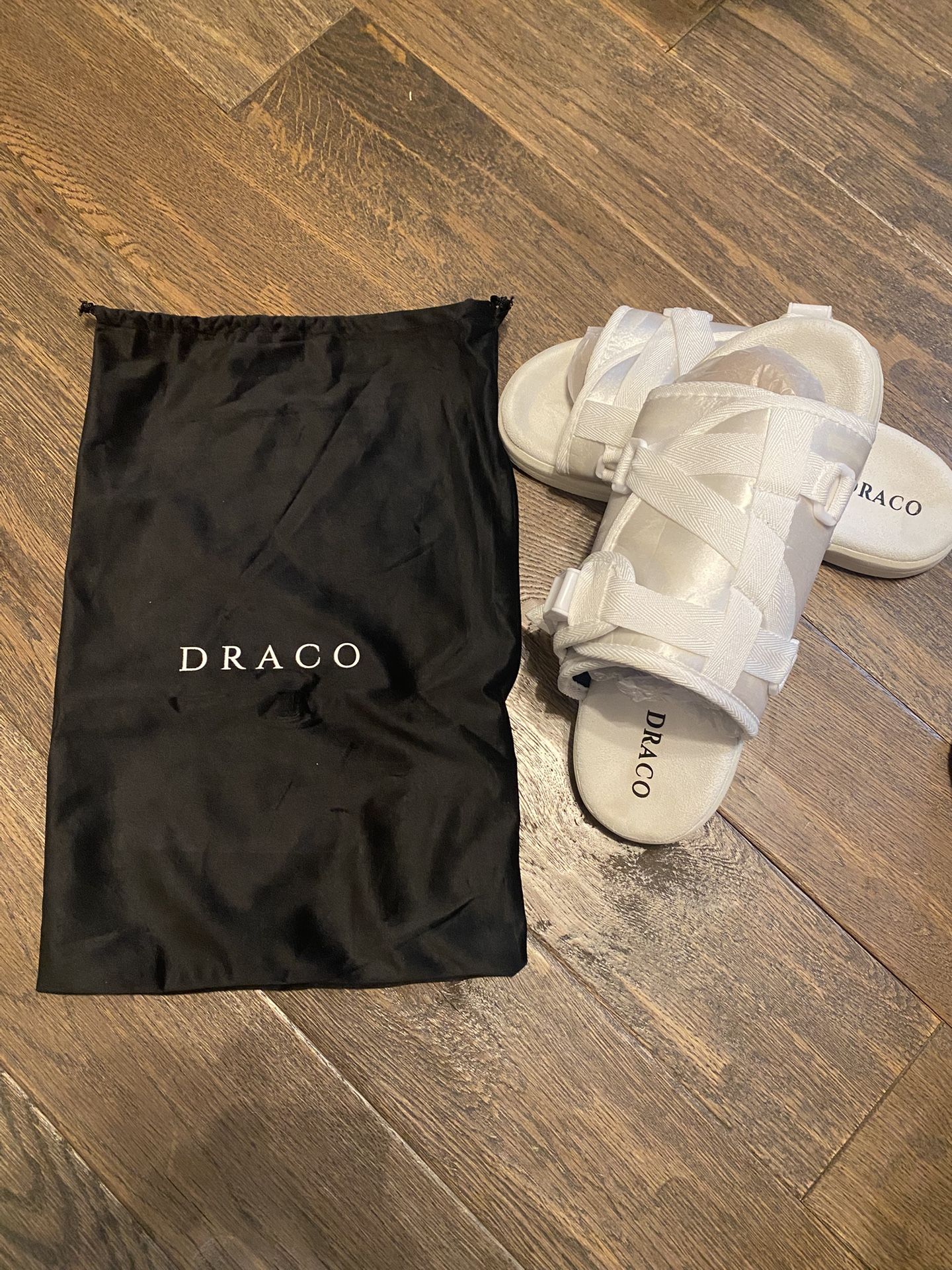 OG Draco Slides Snow White Size 10