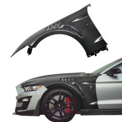 Fit Ford Mustang Fenders Real Carbon Fiber Terminator style for 2015-2017