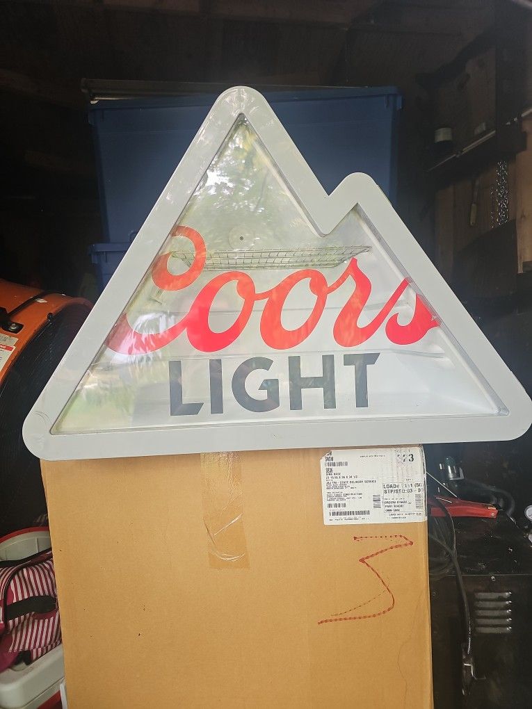 Coors Light Display Mini Fridge