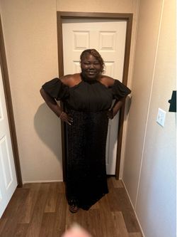 Black Sequins Dress $65obo