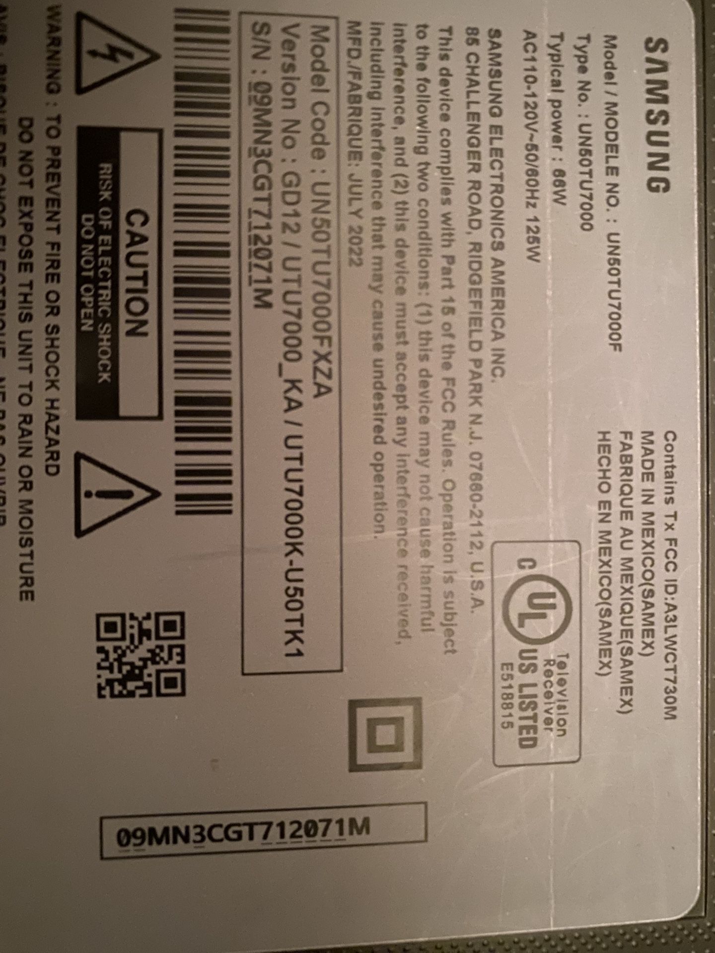 Samsung Smart Tv 