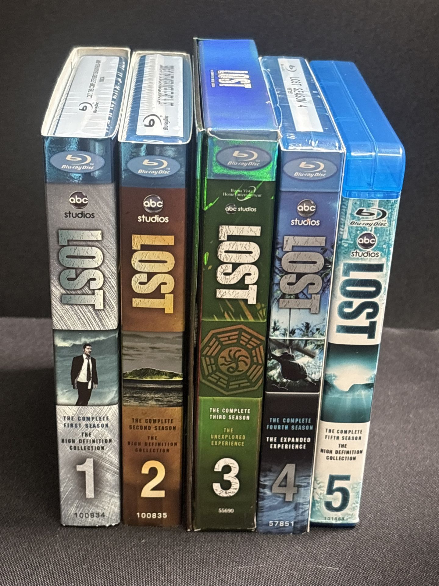 Lost DVD Blu-Ray Seasons 1-5