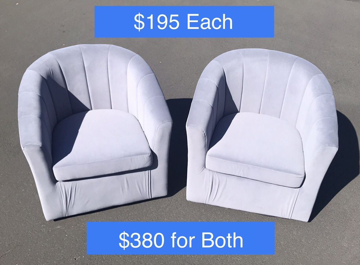 Swivel Barrel Chairs