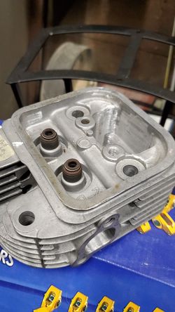 Ported polished Briggs and Stratton heads