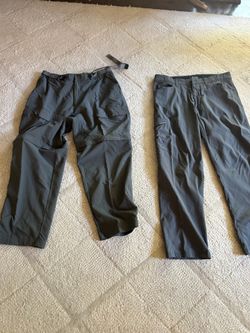 Two unisex travel pants