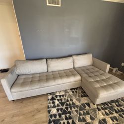 Joybird Briar Sleeper Sectional – Sunbrella Fabric 