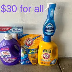 Detergente Bundle $30 For All 