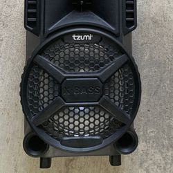 Mega bass Bluetooth LED Job site Speaker