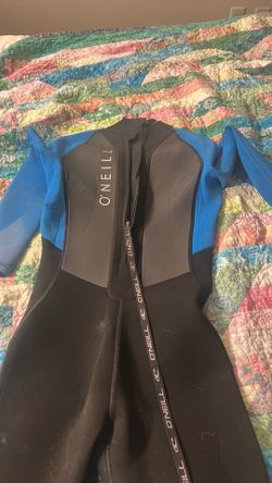 O'neill 3/2mm Reactor II Men's Full Wetsuit Large Tall Black/Ocean