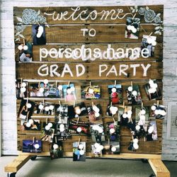 Custom Pallet Photo Display. 