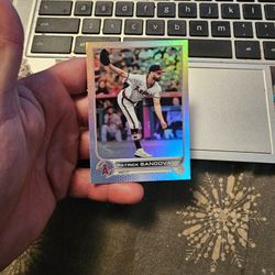 Patrick Sandoval Baseball Card 