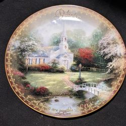 Thomas Kincaid Collectors Plate
