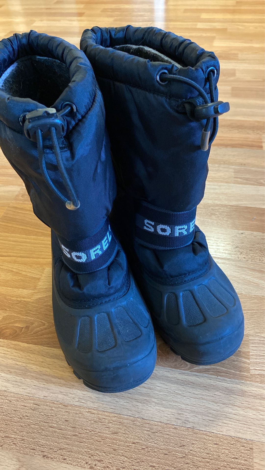 Sorel Snow Boots kid size 13 black
