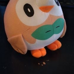 Pokemon Plush Rowlet 6"