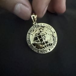 The World Is Yours Pendant