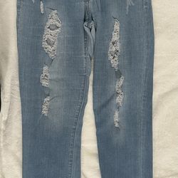 Wax Jeans Los Angeles Women’s Denim Distressed Blue Jeans S