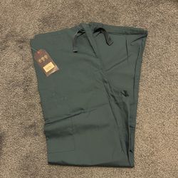 Cherokee Unisex Workwear Drawstring Scrub Cargo Pants - Small NEW
