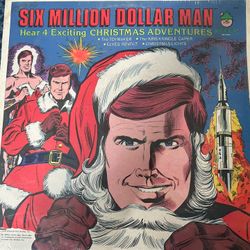Six Million Dollar Man 4 Christmas Adventurers Album