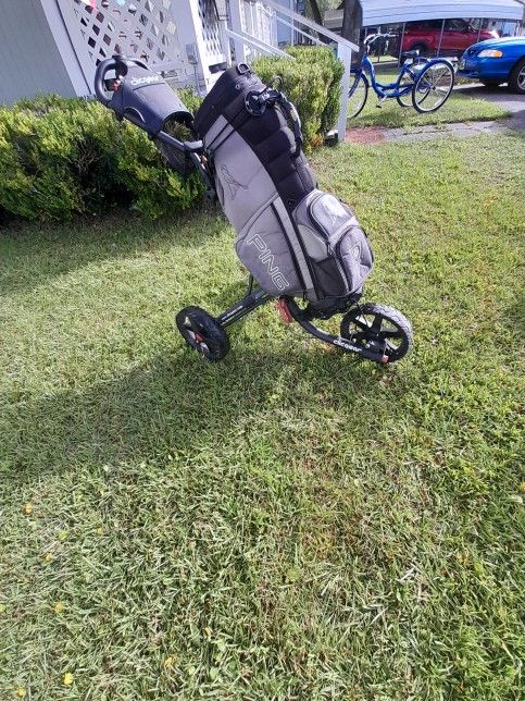 Clicgear Tree Wheel Folding Golf Cart