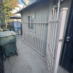 Beautiful Wrought Iron Fence Panels, both for $150