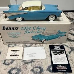 Jim Beam Collection Of Cars Sealed Bottle Of Bourbon Whisky 