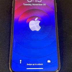 iPhone X Unlocked A1865 256GB $330 OBO