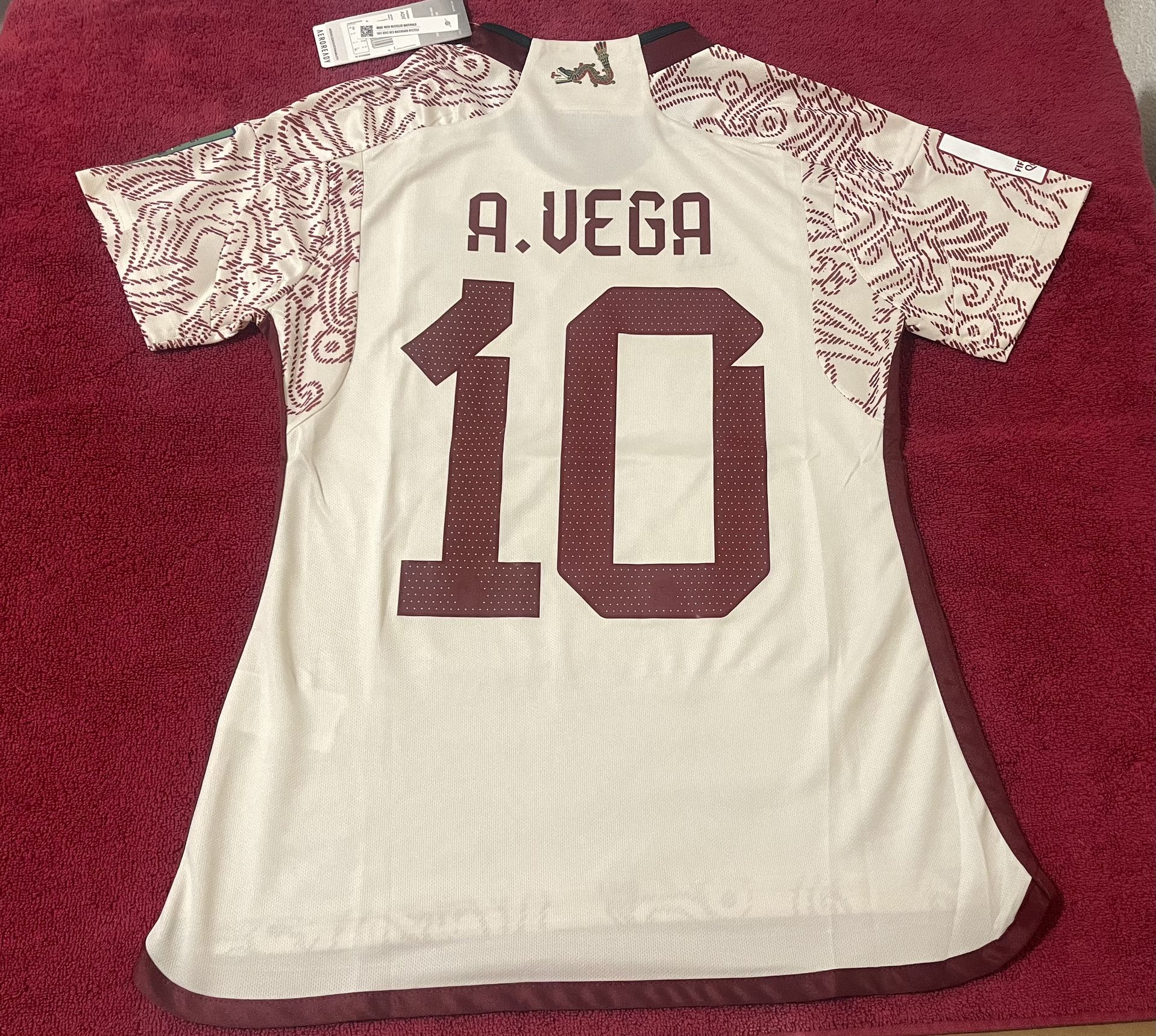 Adidas women Mexico alexis vega number 10