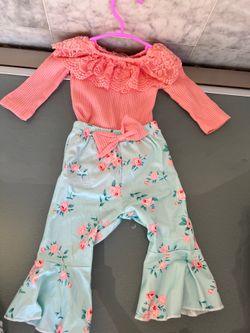 Baby girl outfit 6-9 month