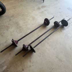 Old School Barbell Weights