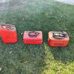 Antique Gas Cans