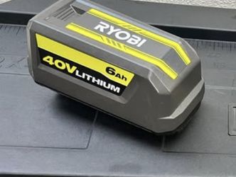 90 % NEW Ryobi battery 40v- 6amh