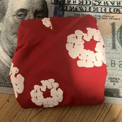 Red Denim Tears Hoodie