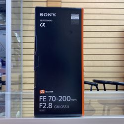 Sony 70-200mm F2.8 GM II