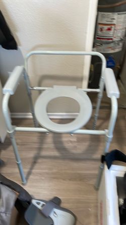 Portable toilet chair