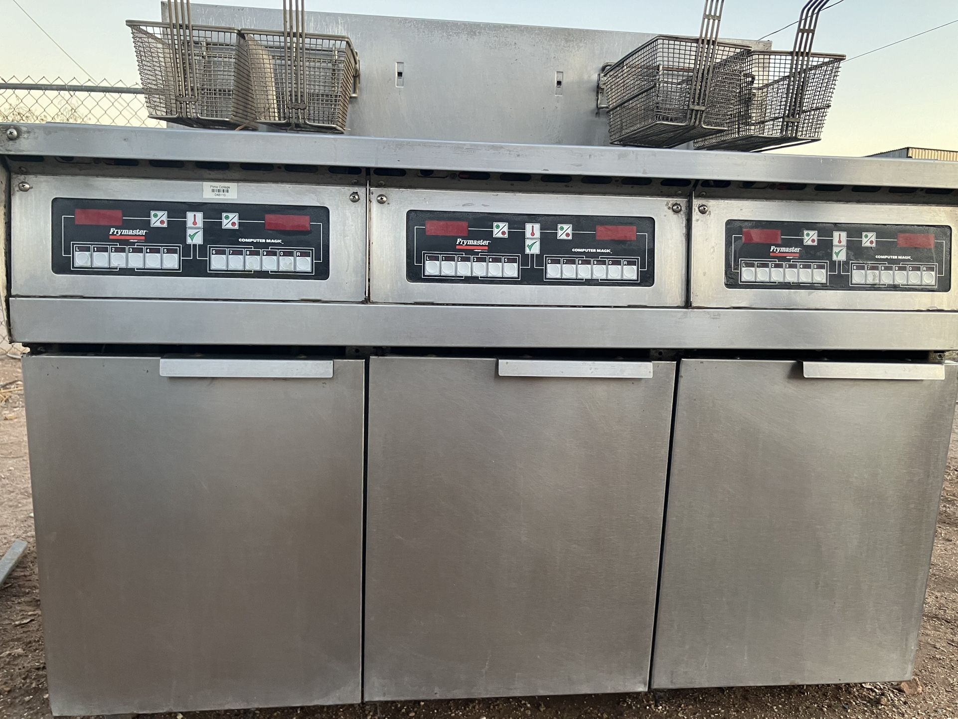 3 Vat Fryer