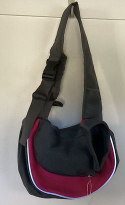 Yudoco Pet Carrier/Sling. Grey & Pink. Size M. 