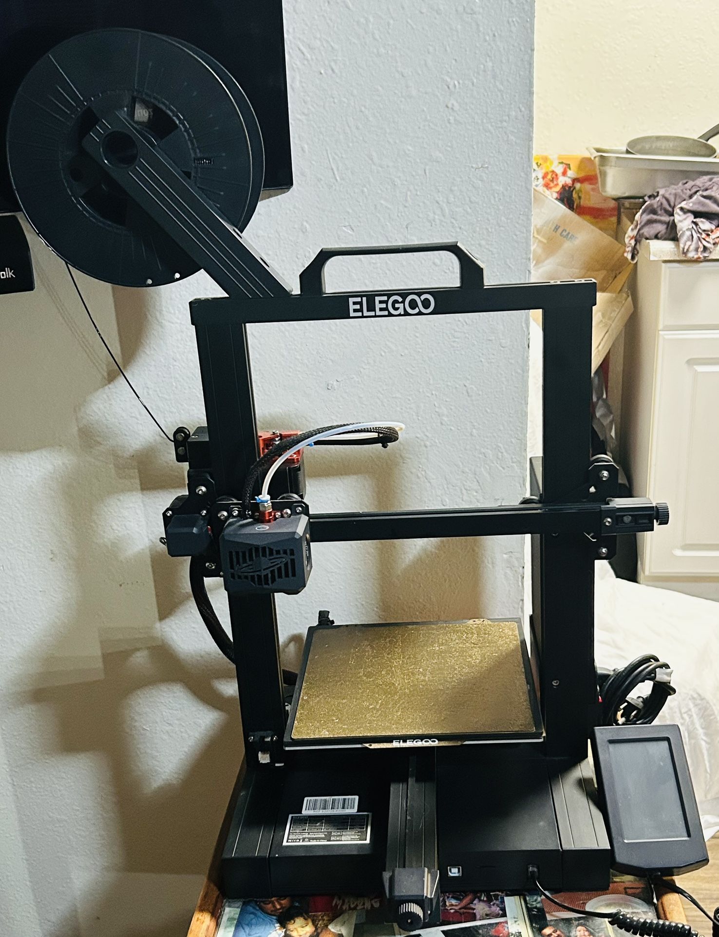 Pre Owned Elegoo Neptune 3 Pro 3D Printer FDM 36-Point Auto Leveling