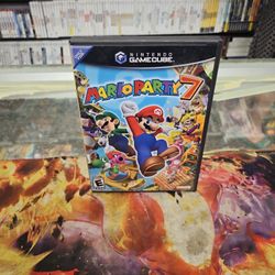 Mario Party 7 Nintendo GameCube Video Game Complete CIB 2005