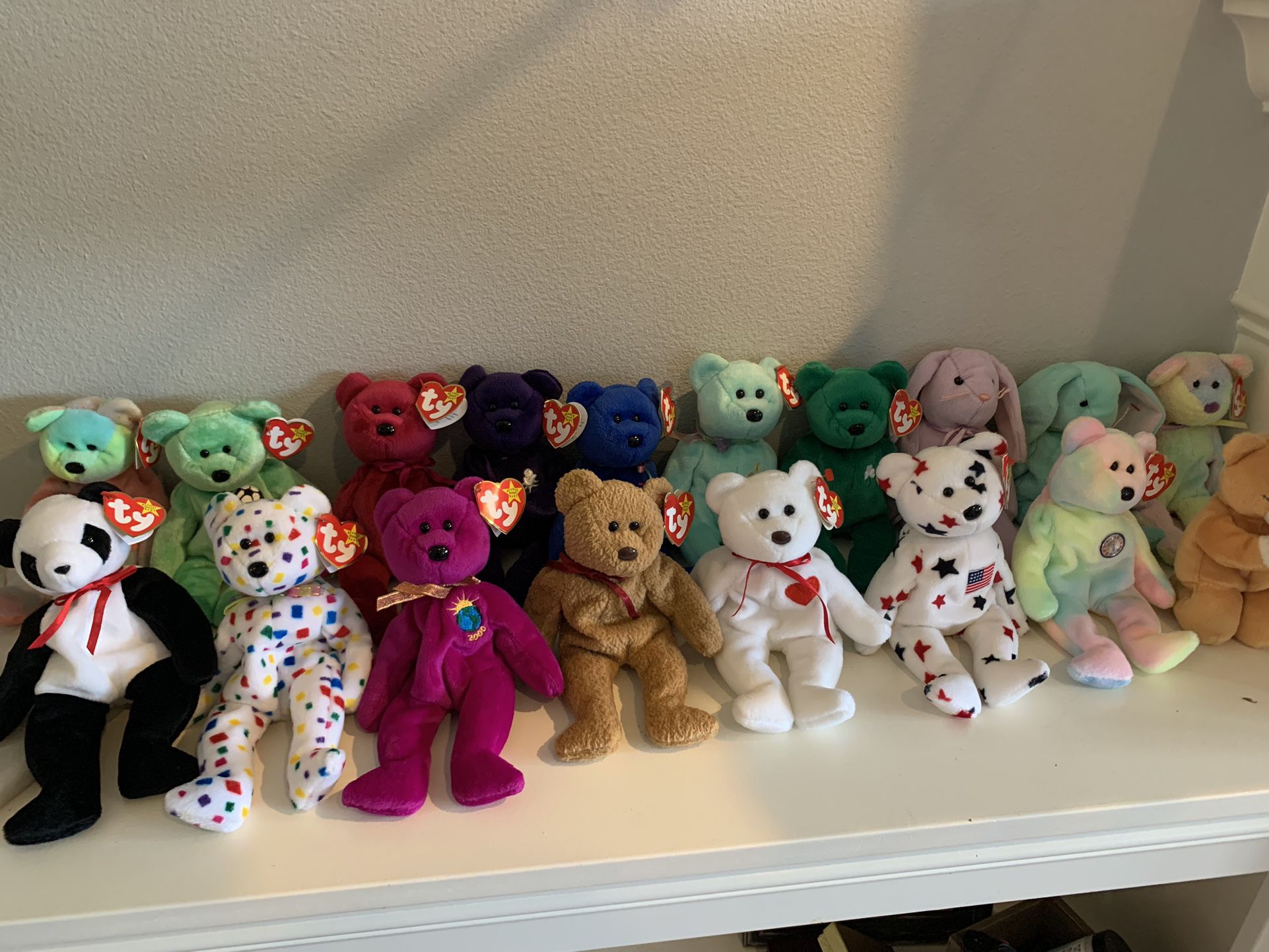 Beanie Baby Bears-with Tags