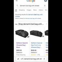 Demarini Wheeled Bat Bag