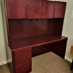Desk/Wall Unit w/Cabinets & Drawers-2x  REDUCED!