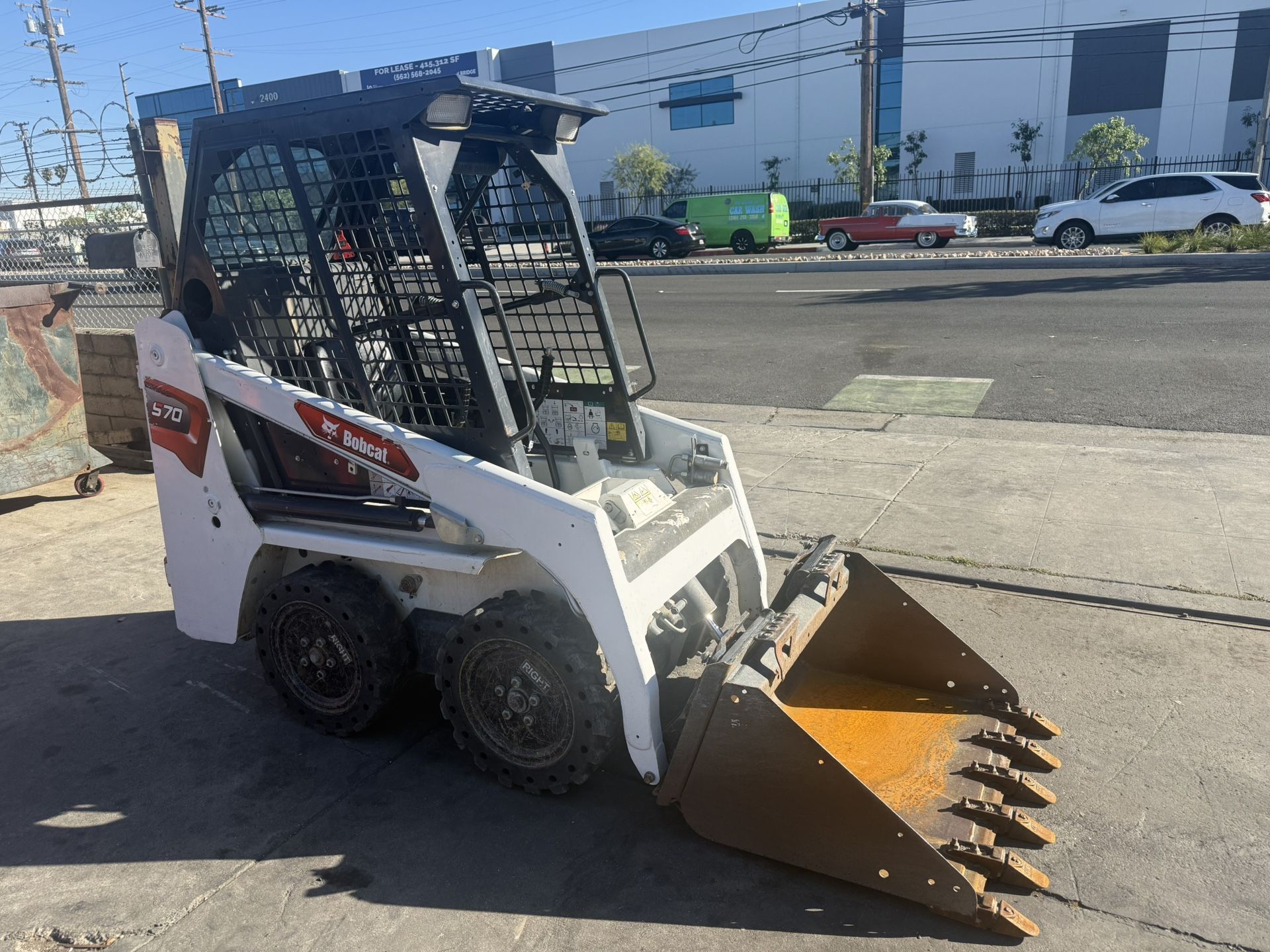 2022 Bobcat S70 Skid Steer Loader Only 300 Hours